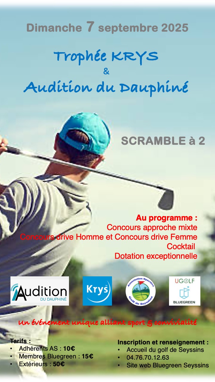 2025, Trophée Krys - Audition Dauphiné