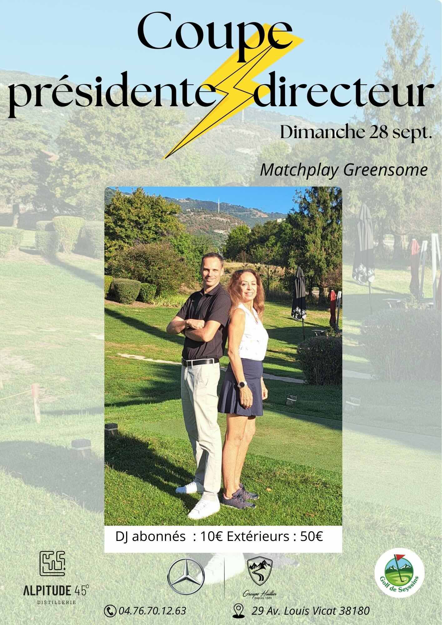 Coupe Présidente vs Directeur