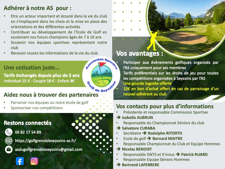 Adhérent 2026 2